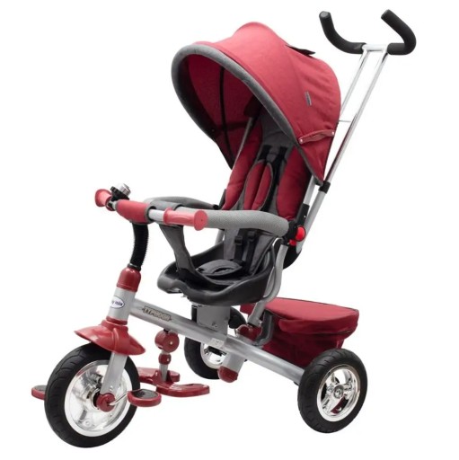 Триколісний дитячий мікс 3в1 TYPHOON Red