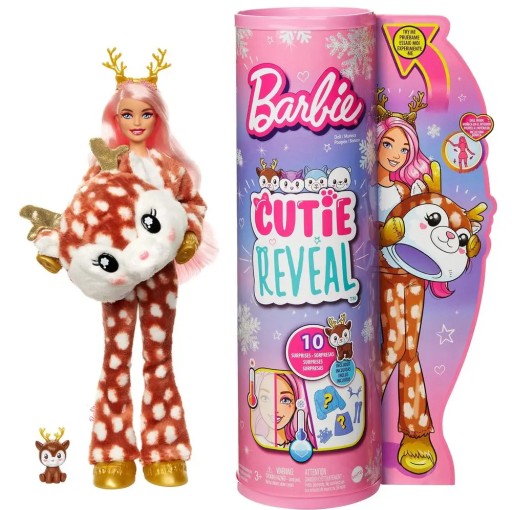 Набір Mattel Barbie HJL61 Cutie Reveal Fawn