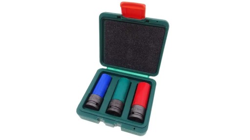 JONNESWAY НАБІР ДОВГИХ МАГНІТНИХ УДАРНИХ ГНІЗДІВ ДЛЯ АЛЮМІНІЄВИХ ДІСІВ