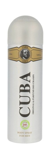 cuba cuba gold spray do ciała 200 ml    