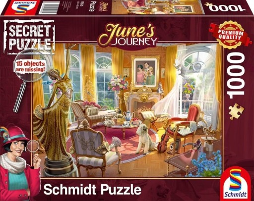 Schmidt Secret puzzle June's Journey: Living Room