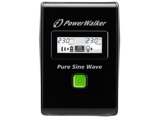 2 источника питания powerwalker ups vi 600 sw/fr линейно-интерактивный 600 ва 360 вт