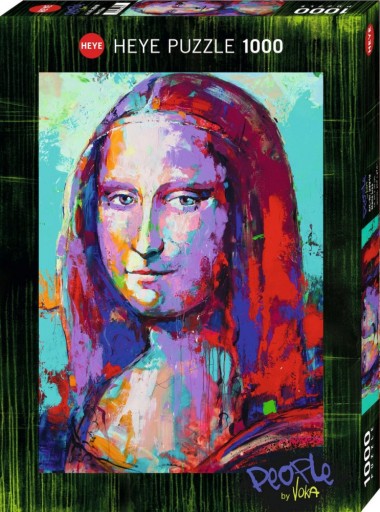 HEYE Puzzle Voka: Mona Lisa 1000 elementów (4001689299484) • Cena