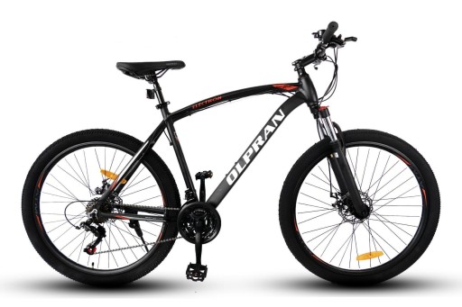MTB bicykel Olpran Electron rám 19 palcov koleso 27,5 &quot; čierna
