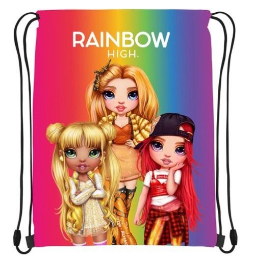 Worek Astra Rainbow High 44 x 33 cm
