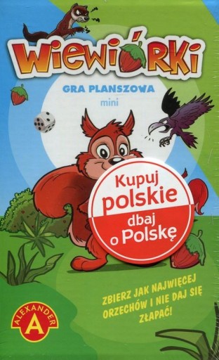 Gra planszowa Wiewiórki mini Alexander