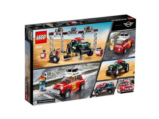 LEGO 75894 Speed Champions Mini Cooper S Rally oraz MINI John Cooper Buggy