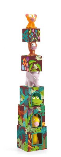 Klocki Djeco Maxi Topani-Jungle