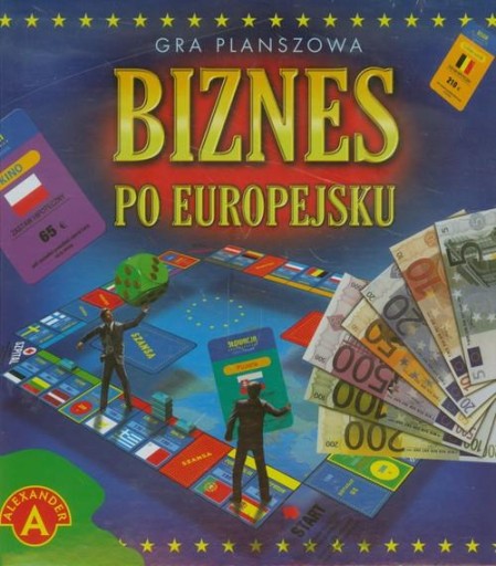 Gra planszowa Biznes po europejsku Alexander