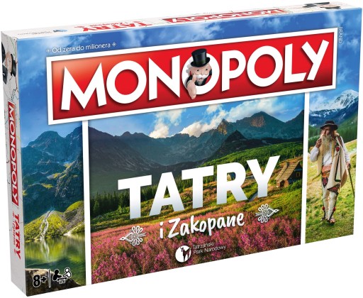 Gra planszowa Monopoly: Tatry i Zakopane Hasbro