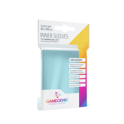 Koszulki na karty Inner Sleeves Gamegenic 64 x 89 mm 100 szt.