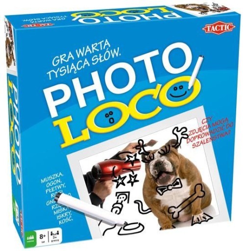 Gra planszowa Tactic Photoloco Tactic