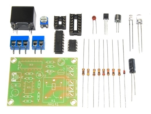 AR141 Włącznik dźwiękowy, klaskacz - lampka kit DIY