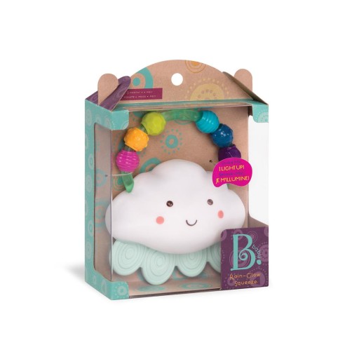 Rain-glow Squeeze świecący gryzak chmurka B.Toys