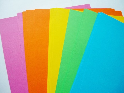 Papier kolorowy A5 Via Chasse BV 50 arkuszy 200 g/m²