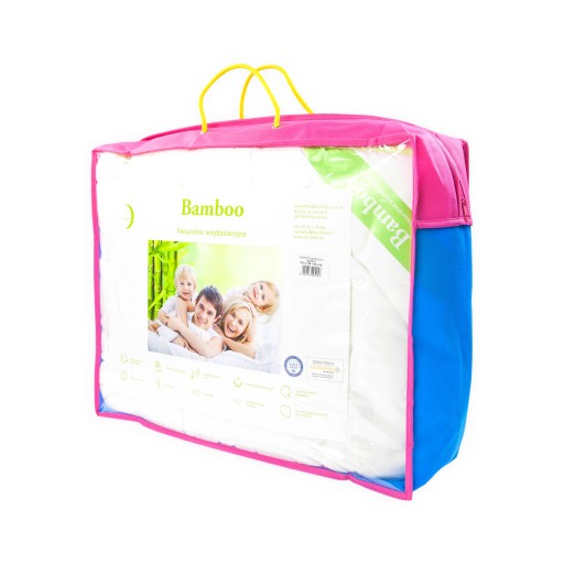 Poldaun Komplet Bamboo całoroczny 90X120 + poduszka