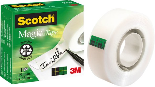 Taśma klejąca 3M Scotch Magic 19mm x 33m