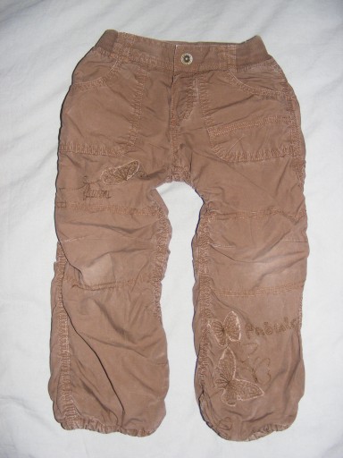 H&M spodnie materiałowe bawełna rozmiar 98