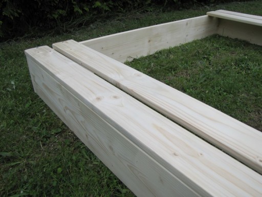 Piaskownica 150x150 szlifowana 2 x mata