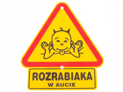 Tabliczka do samochodu Powerfigt 5157 żółta