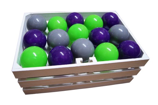 Piłeczki piłki plastikowe 6cm 600szt