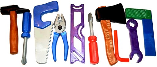 Walizka z narzędziami dla dzieci Nicola Toys Skrzyneczka z narzędziami 11