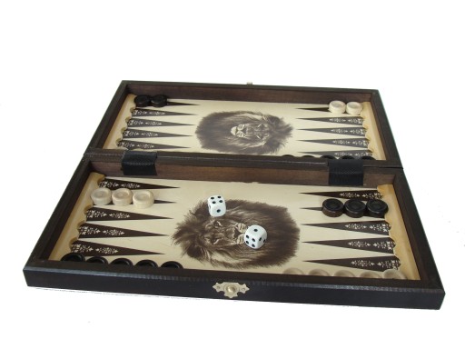 Gra planszowa Szachy KRÓLEWSKIE + BACKGAMMON 143 Madoń