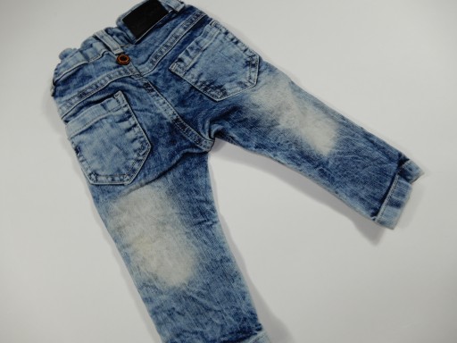 SPODNIE JEANSOWE SKINNY 80