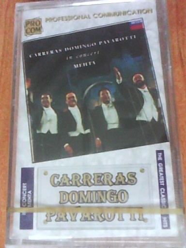 Zdjęcie oferty: DOMINGO CARRERAS PAVAROTTI -- in concert MEHTA