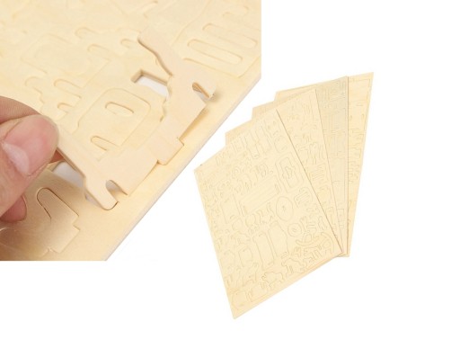 PUZZLE DREWNIANEPRZESTRZENNE 3D ŻABA ROPUCHA KUMKA
