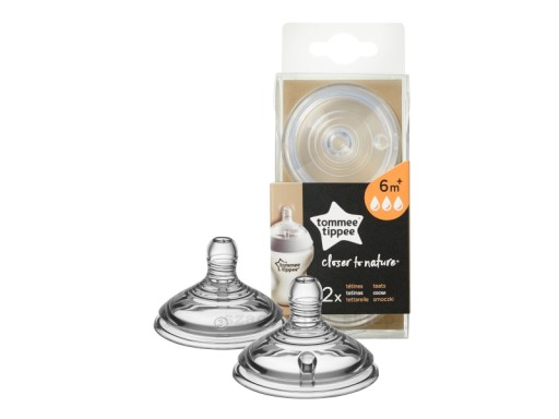Smoczek Tommee Tipee silikon 3 m+