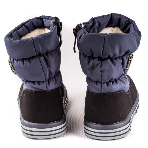 CLIBEE BUTY DZIECIĘCE ŚNIEGOWCE DZIEWCZĘCE BLUE 25
