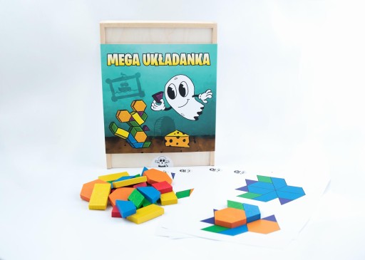 Klocki edukacyjne Buu Mega Układanka 100 el.