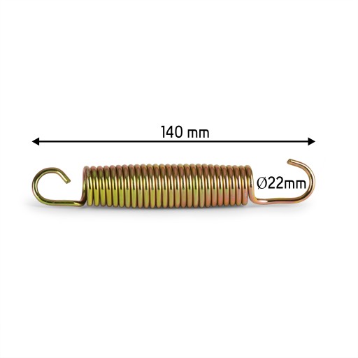 SPRĘŻYNA DO TRAMPOLINY 14CM WYTRZYMAŁA I ELASTYCZNA