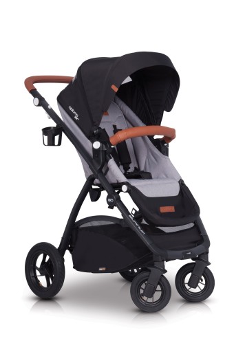 Wózek EasyGo Optimo Air Anthracite i Grey Fox