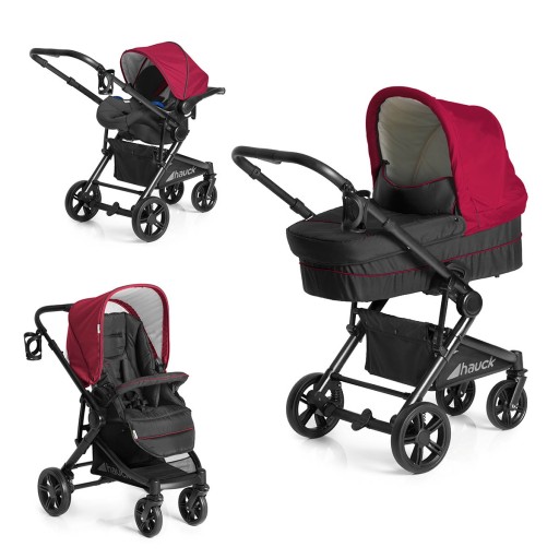 Hauck wózek 3w1 Atlantic Plus Trio Set Tango