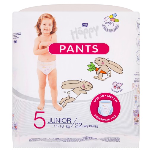 Pieluchomajtki Bella Baby Happy Pants rozmiar 5 22 szt.