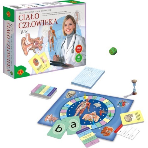 Gra zręcznościowa Ciało człowieka Quiz Alexander
