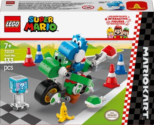 Klocki LEGO Super Mario Yoshi Bike 72031 133 elementy