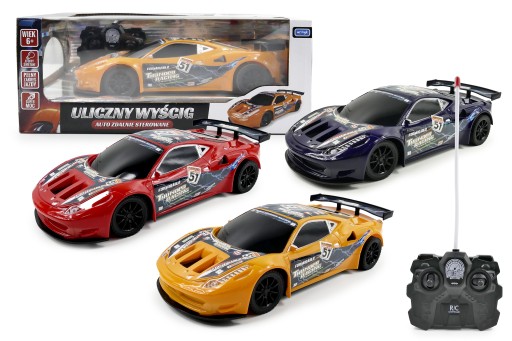 Auto zdanie sterowane uliczny wyścig toys for boys