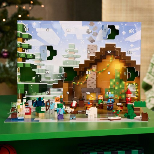 Klocki LEGO Minecraft Kalendarz adwentowy 400 elementów