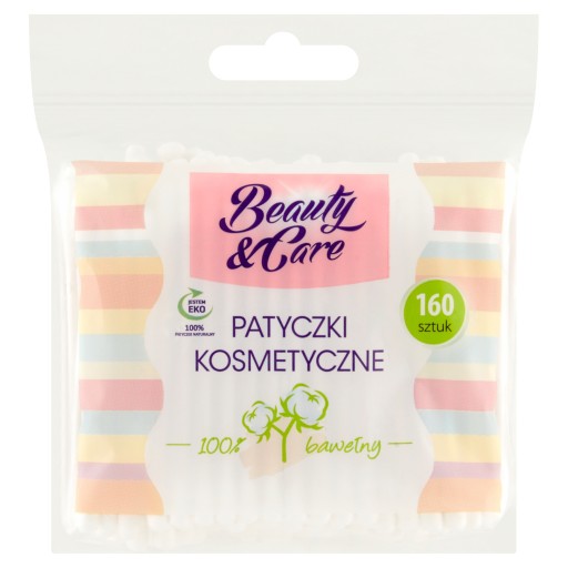 Patyczki higieniczne Beauty&Care BIO 160 szt.