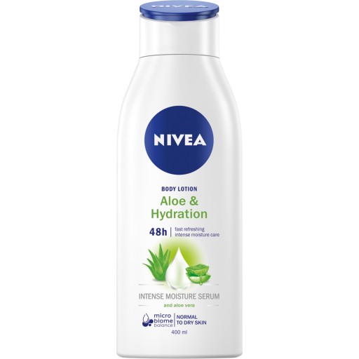 Nivea balsam do ciała Aloe & Hydration nawilżający i łagodzący aloes 400ml