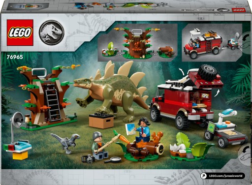 LEGO Jurassic World Dinomisje: odkrycie stegozaura (76965)