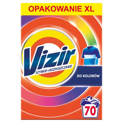 Vizir proszek do prania kolor 3,85 kg 70 prań