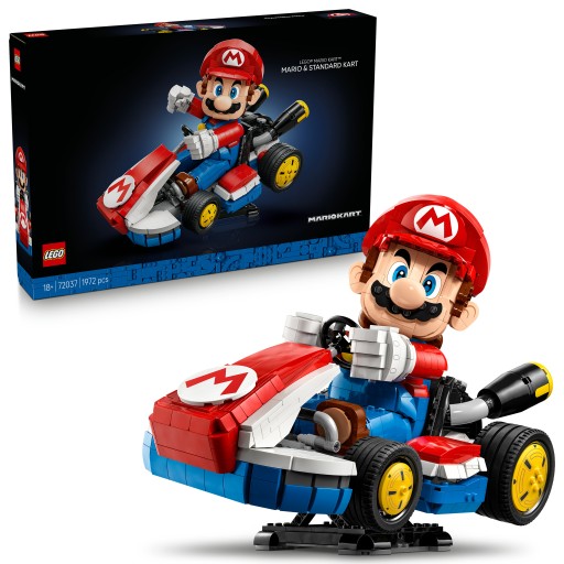 LEGO Super Mario Mario Kart: Mario i Standard Kart 72037