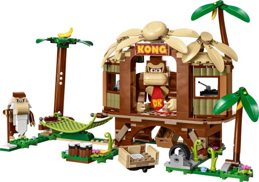 LEGO Super Mario 71424 Domek na drzewie Donkey Konga zestaw rozszerzający