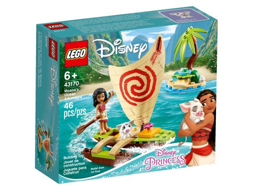 LEGO Disney 43170 Oceaniczna przygoda Vaiany