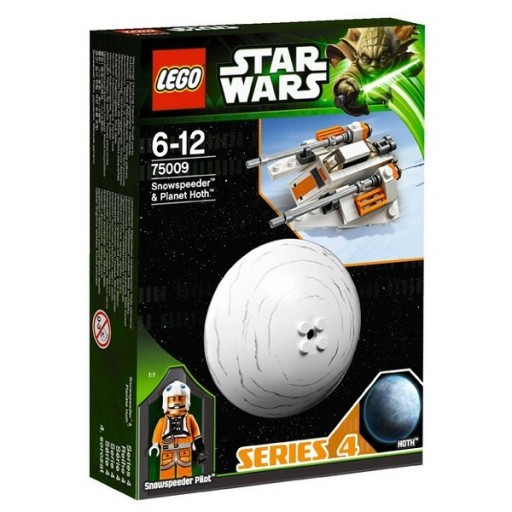 LEGO Star Wars 75009 Planets 4 Snowspeeder & Planet Hoth