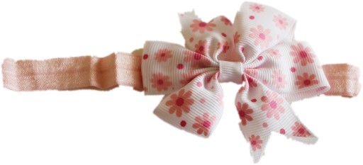 Urocza Opaska Roczek Urodziny w KWIATKI od 36 cm